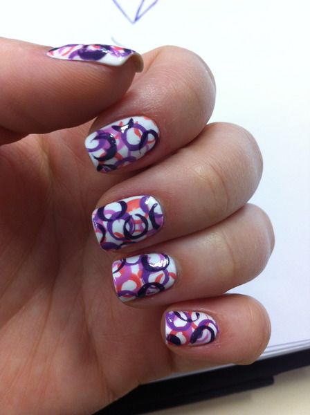 Black And White Circles Nails Black Nails Cute Nail Designs Nailart Cutenails Cutenaildesigns Na Nail Art Hacks Nail Art Galleries Black Nail Designs