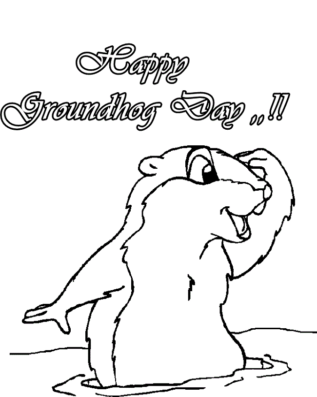 groundhog working day coloring web pages cost-free printable coloring Internet pages photograph relating to Groundhog Day Coloring Pages Free Printable identified as groundhog working day coloring webpages free of charge printable coloring Webpages