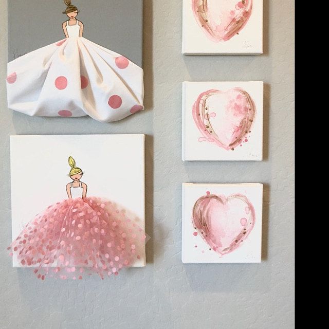 Ballerina Nursery Decor Pink Nursery Decor Girl Nursery Decor Girl Nursery Wall Art Girl Nursery Art Ballerina Canvas Art