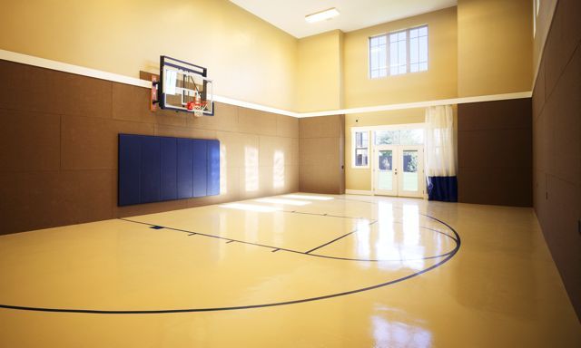 Http Www Mcewancustomhomes Com Blog Wp Content Uploads 2011 08 M Gym Final Jpg Now This Is Something My Youngest Cancha De Basket Canchas Arquitectura