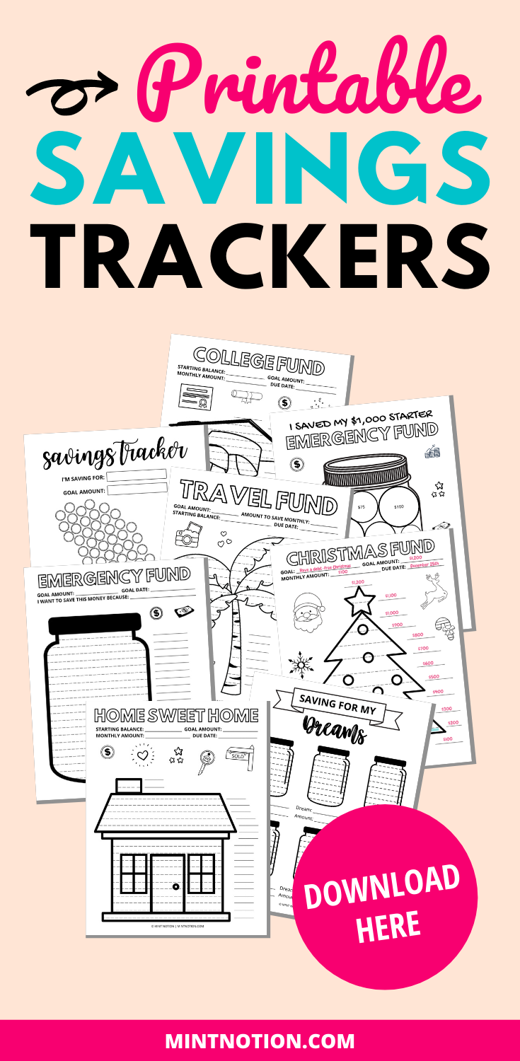 Printable savings tracker pdf. Having a visual savings tracker can be a