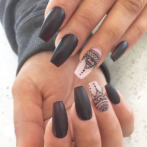 70+ Unique Nail Design Ideas 2017 Unique Nail Designs, Coffin 70+ Unique Nail Design Ideas 2017 - Page 63 of 79 - NessNails.com - 70+ Unique Nail Design Ideas 2017 Unique Nail Designs, Coffin