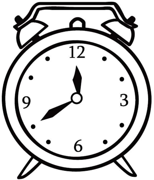 Clock Coloring Pages Clock drawings Clock Super coloring pages