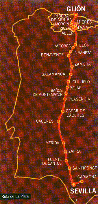 53 Ideas De Via De La Plata Vías Camino De Santiago Ruta De La Plata
