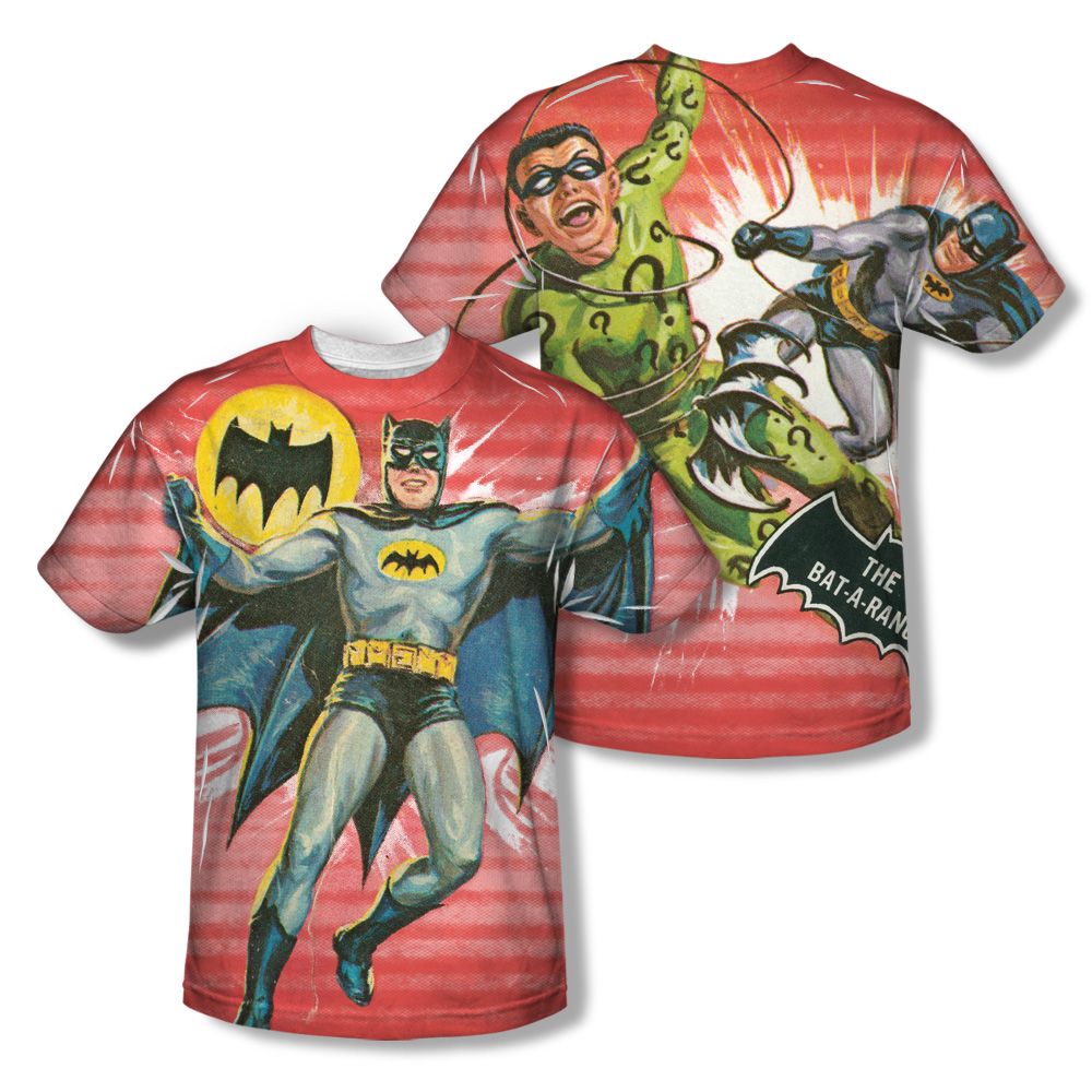 Batman Dc Comics Classic Tv Show Costume Front Only Sublimation Print T-Shirt