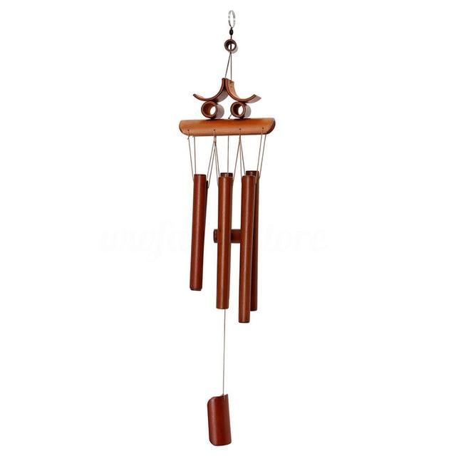 Natural Ring Bamboo Chime C255 Woodstock Chimes Bamboo Chimes