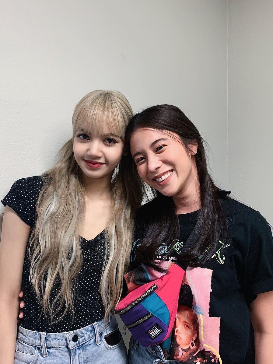 190113 With Kao Supassra Thanachat #LISA | Mode wanita, Selebritas, Gadis korea