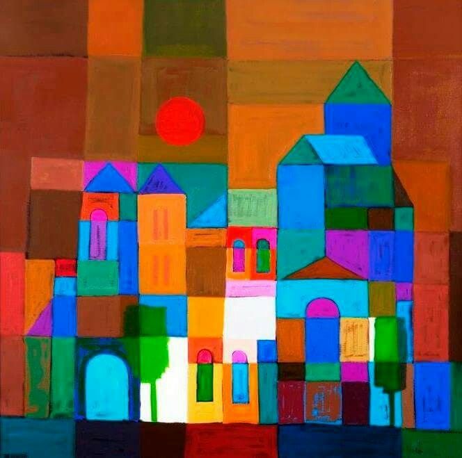 Ton Schulten | Cours d'art, Art de la couleur, Art élémentaire