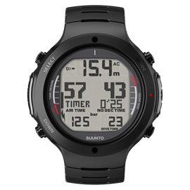 SUUNTO D6I ALL BLACK STEEL | Suunto watch, Black steel bracelet, Athletic watches