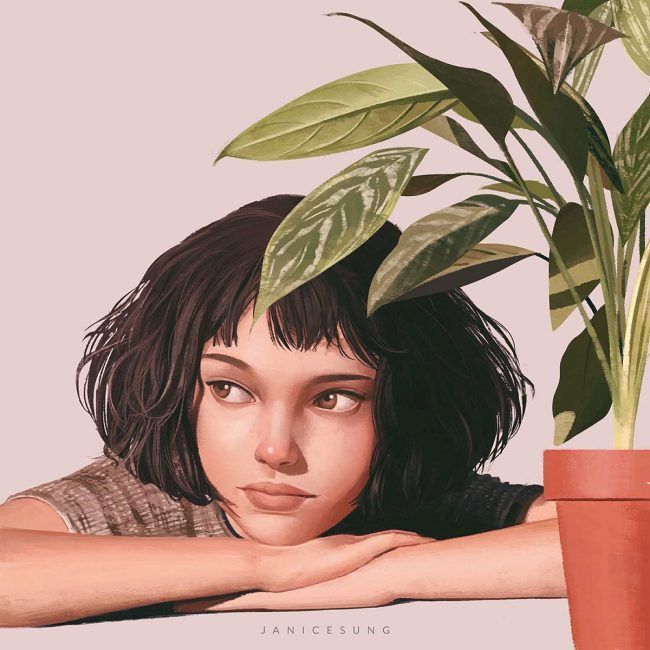 #illustrated #inspiring #beautiful #portraits #janice #design #trust #sung #you #byInspiring Beautif...