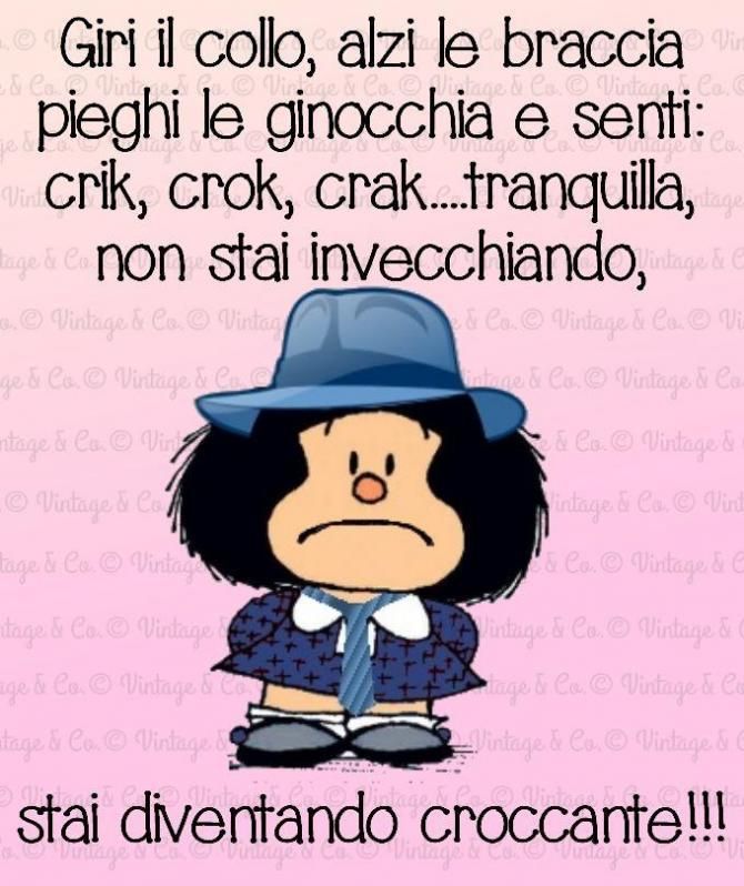 Immagine Di Buon Compleanno Divertente Con Frase Mafalda Nel 2020