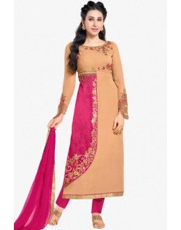 Karishma Kapoor In Light Orange Georgette Salwar Suit - 17110 Pakistani Suits, Anarkali Suits, Ethnic Suit, Bollywood Dress, Designer Salwar Suits, Online Collections, Salwar Kameez, Kurti, Light Orange