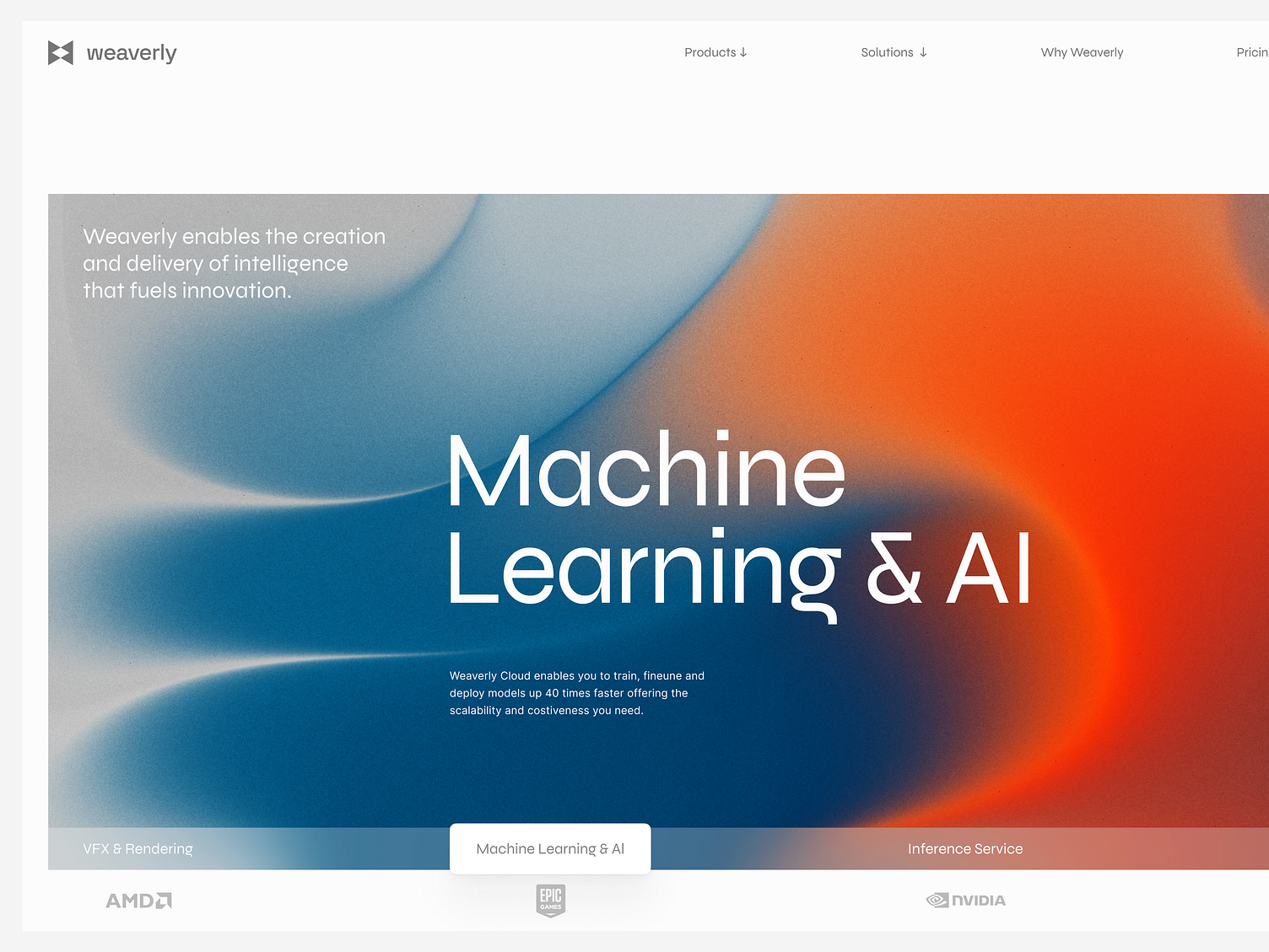 Website design. Weaverly.