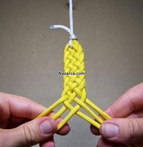 6 tane Makrome ip ile Örgü Tekniği ile Öreceğiniz Kemer Giyim Tarzınıza ayrı bir şıklık katacaktır. Makrome çok iple Örülen Takılar,Kemerler,Küpe,Bilezik,Kolye ve Bileklikler Nasıl Düğümleniyor? Na… Handmade Jewelry Diy Ideas, Handmade Jewelry Bracelets, Handmade Beaded Necklaces, Handmade Beads, Cute Jewelry, Jewelry Crafts, Bracelet Components, Simple Pearl, Beading Patterns Free