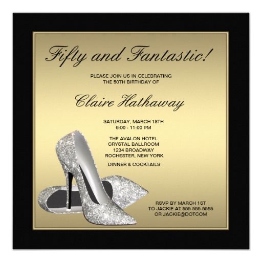 50th birthday party invitations free templates