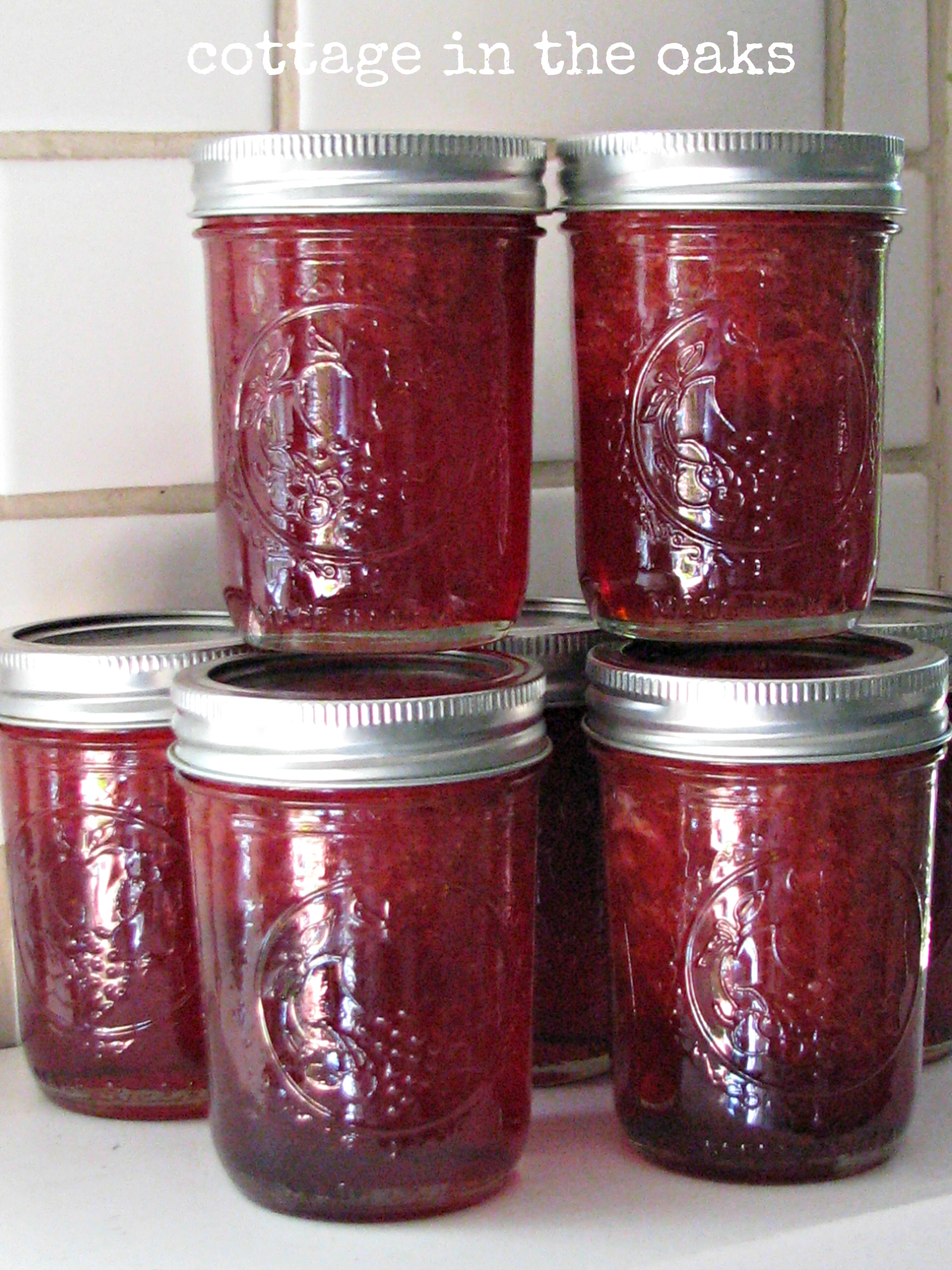 Homemade Strawberry Jam {Fun Weekend Activity!} Cottage in Homemade Strawberry Jam Recipe | Homemade strawberry jam