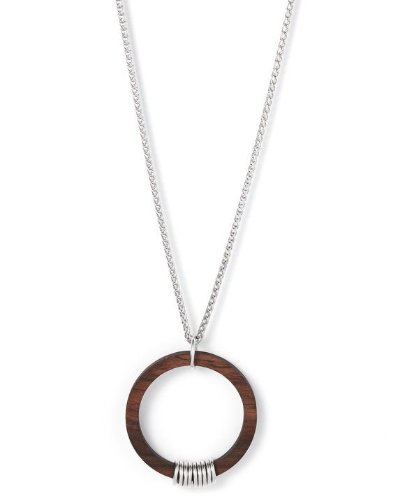 Women S Wood Jewelry Necklace Gift For Her Madera Collar De La Joyería Por Lielandlentz