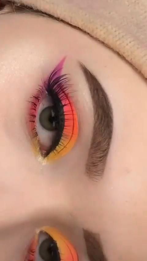 Amazing Sunset Eye Makeup Tutorial Amazing Sunset Eye Makeup Tutorial