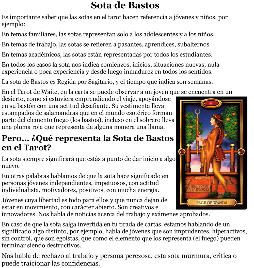 Tarot formations