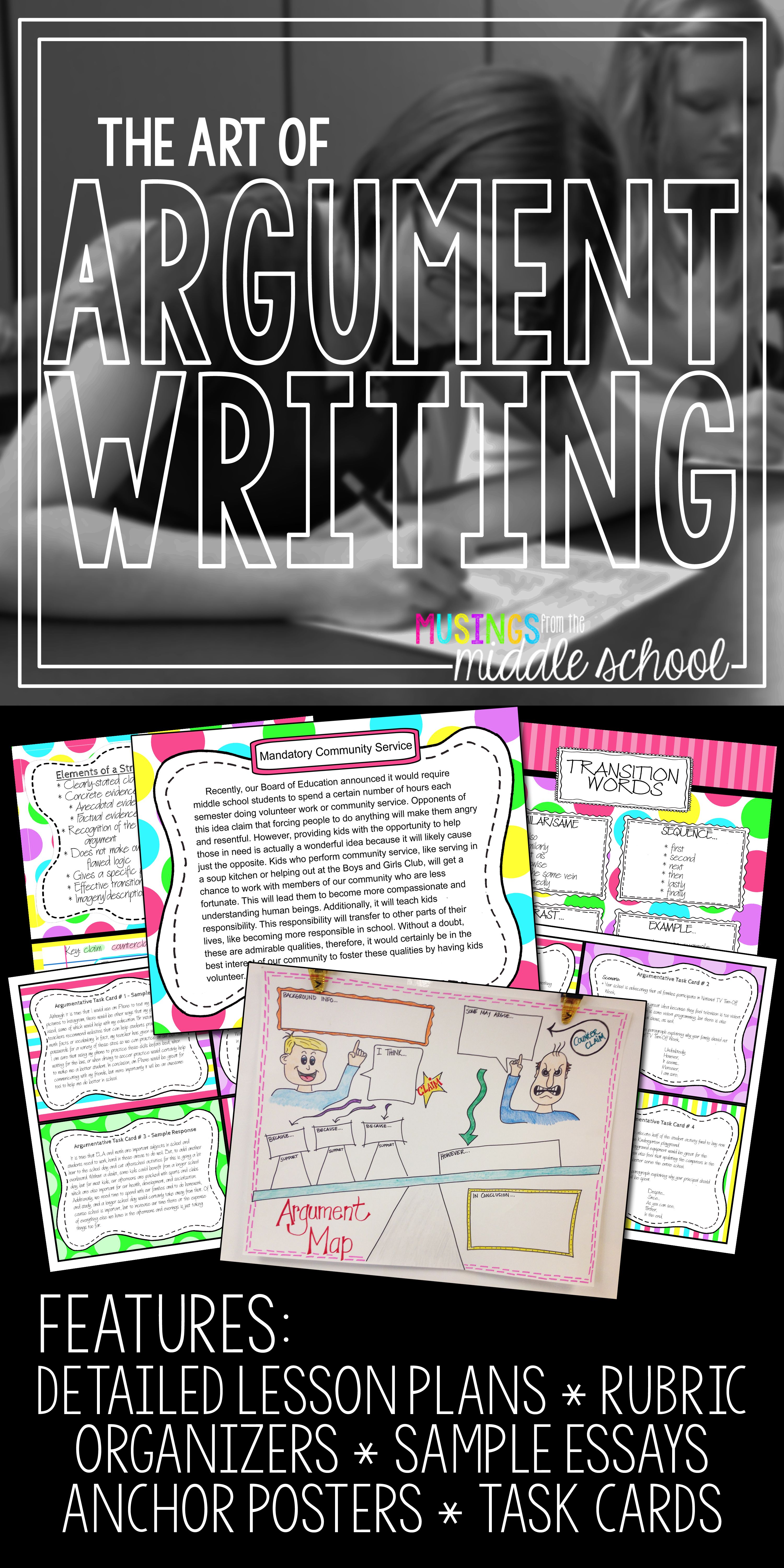 argument writing unit for middle school argumentative school uniforms essay ideas