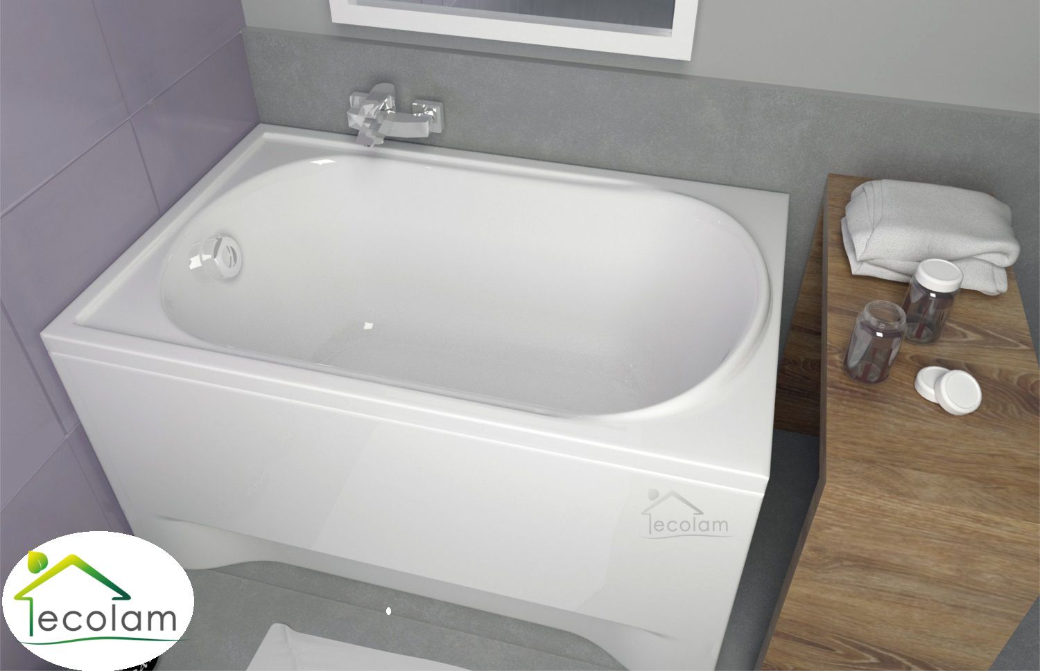 Kleine Raumsparbadewanne In Mineralguss Extra Fur Kleine Bader Mit Designmerkmale Sie Konnen Jeden Badewanne Individuell Konf Kleine Badewanne Badewanne Wanne