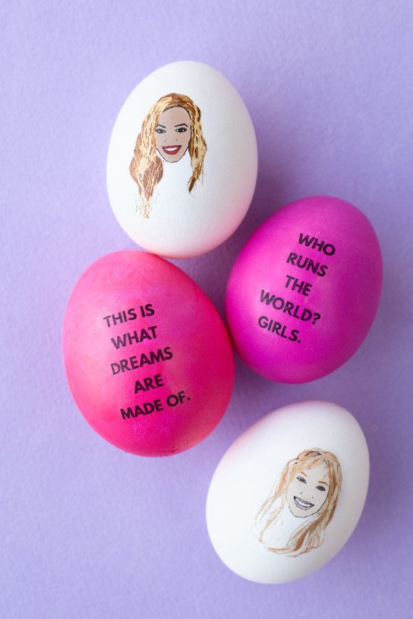 DIY Celebrity Easter Eggs - Studio DIY