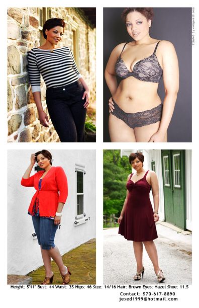comp card size