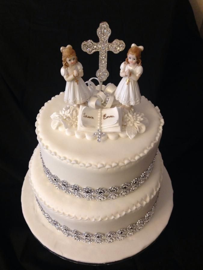 1st Holy Communion Cake Cake By Emmsicedgems First Communion In