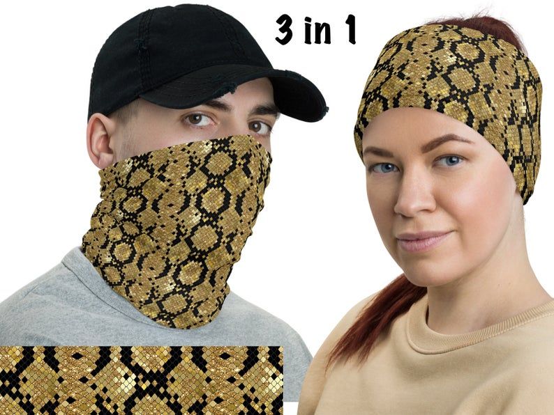 Summer Neck Gaiter Neck Warmer Shield Scarf Headwrap Beanie Hat