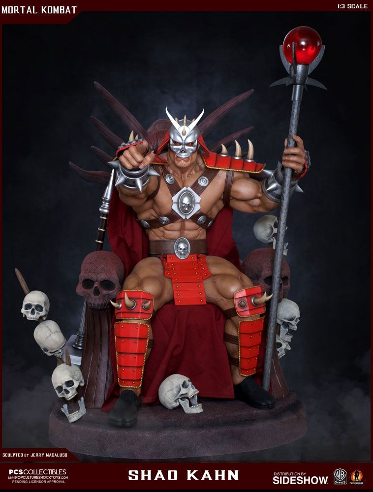 PCS Mortal Kombat Shao Kahn Statues - The Toyark - News