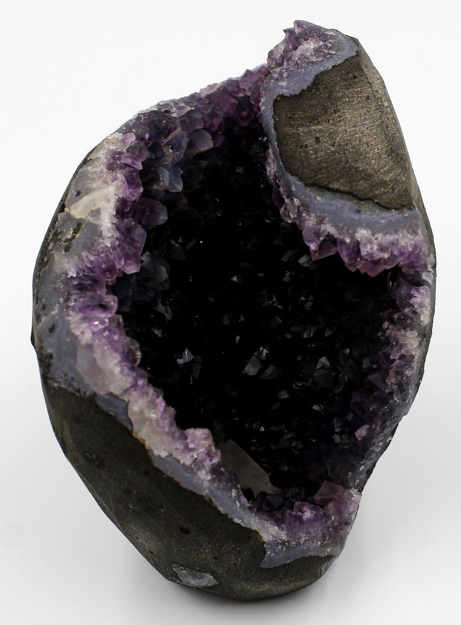 Dark Purple Amethyst With Calcite Minerals India S Ebay Dark Purple Amethyst With Calcite Minerals India S Ebay Usr Divyam