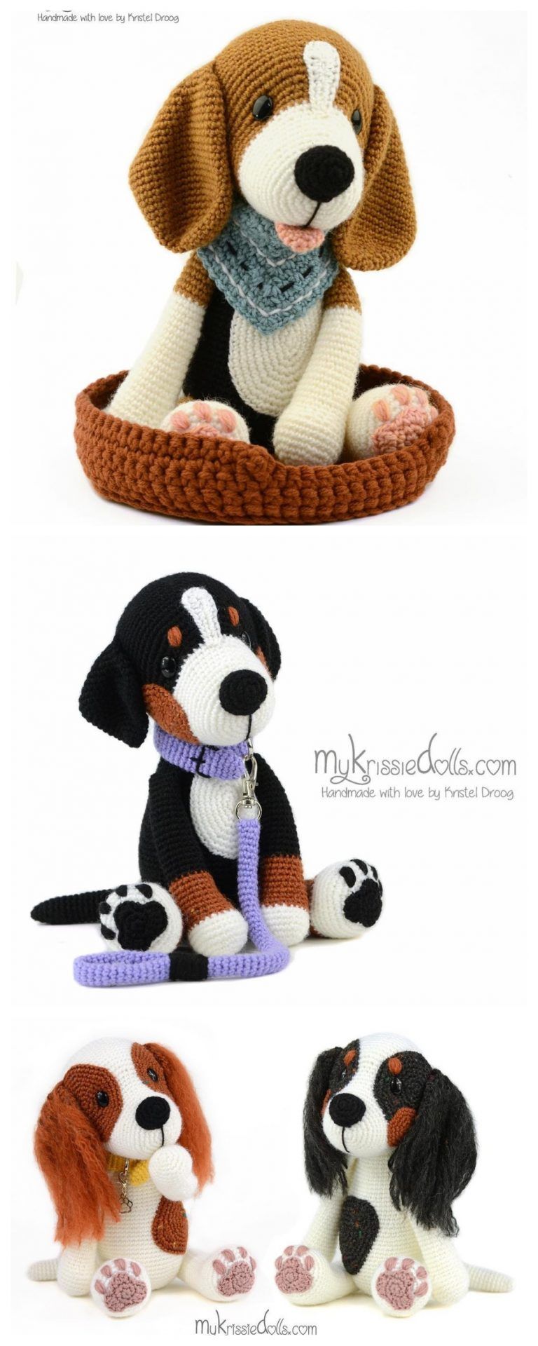 2019 Best Amigurumi Crochet Dog Patterns - Amigurumi | Crochet dog