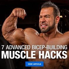 Have you hit a plateau in your bicep muscle growth? It might be time to implement some new training...