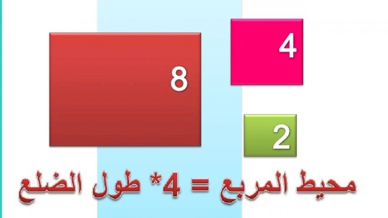 محيط المربع