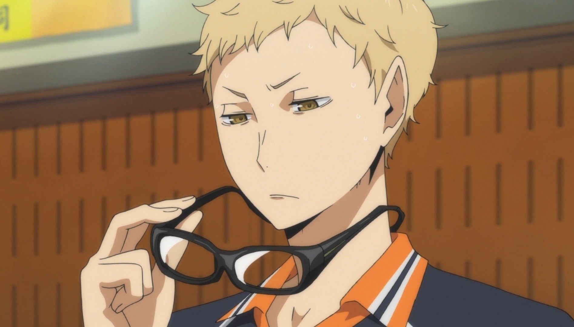 Tsukishima - Haikyuu!! 1 | Anime