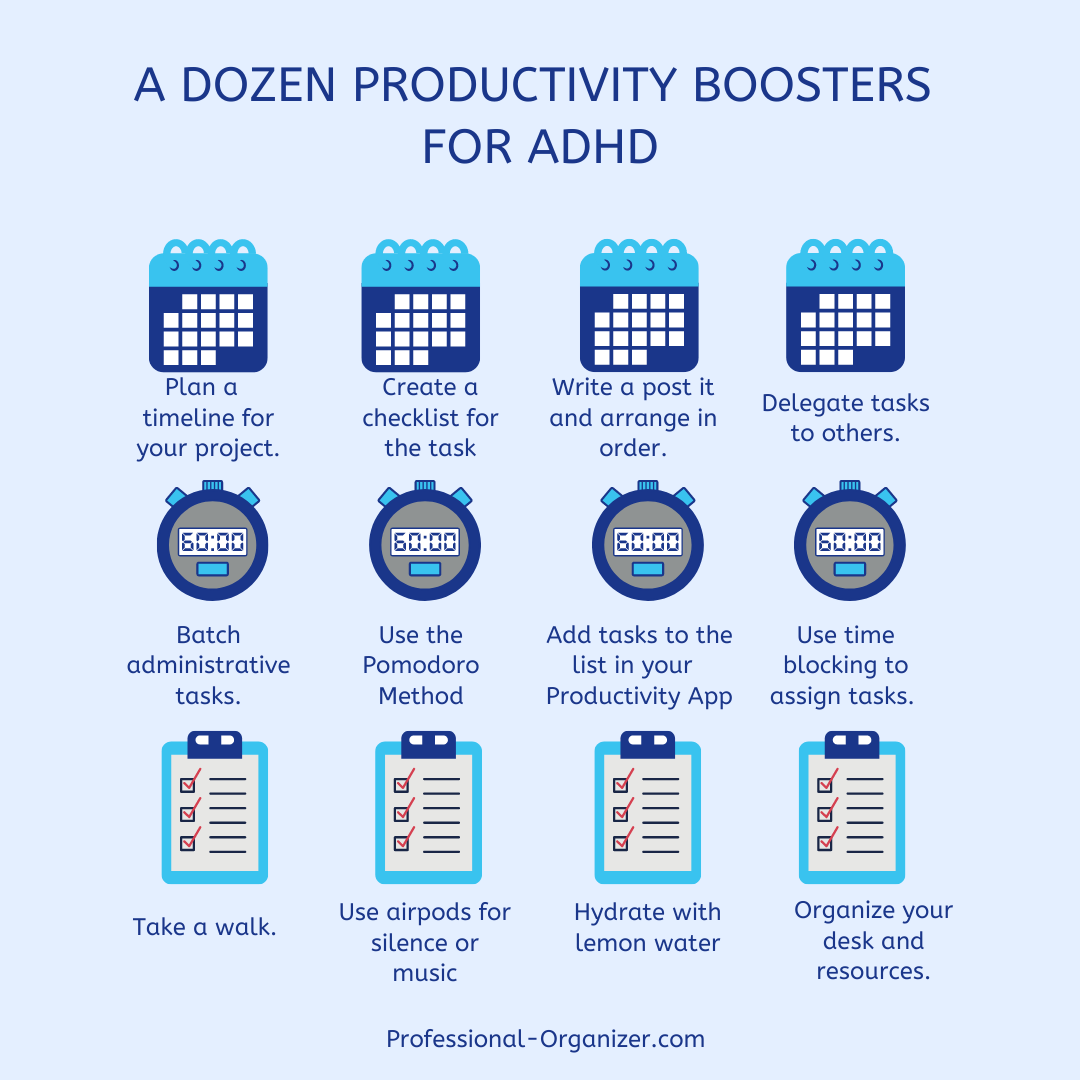 check out these 12 ways to be more productive.