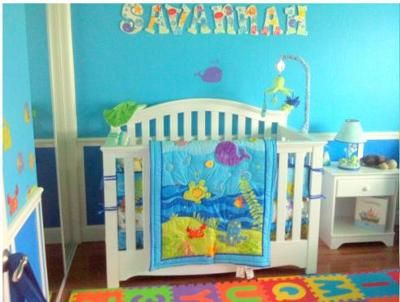 Ocean Wonders Baby Nursery I Work As A Dolphin Trainer And Both My Ocean Theme Baby Shower T Shirts Gifts