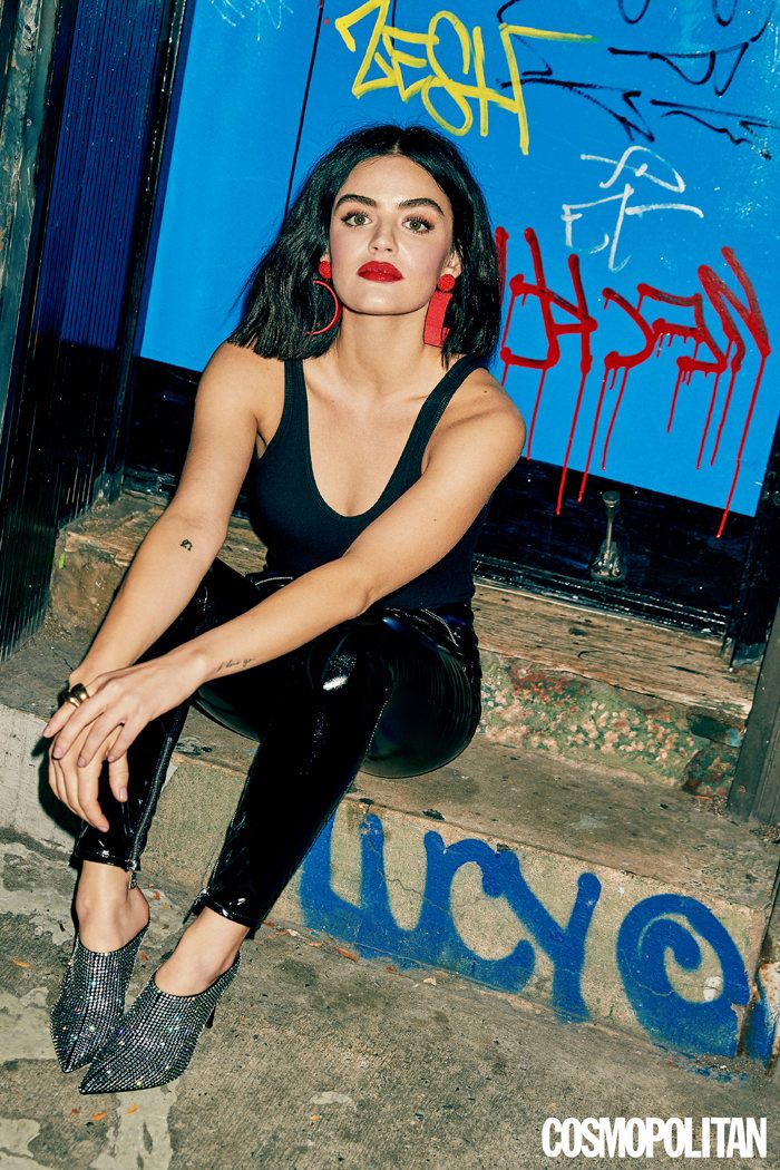Katy Keene Star Lucy Hale For Cosmopolitan Magazine Tom Lorenzo In 2020 Lucy Hale Style Cool Girl Lucy Hale