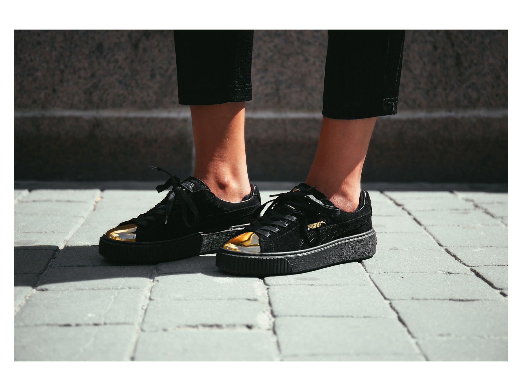 puma basket suede platform puma basket suede platform
