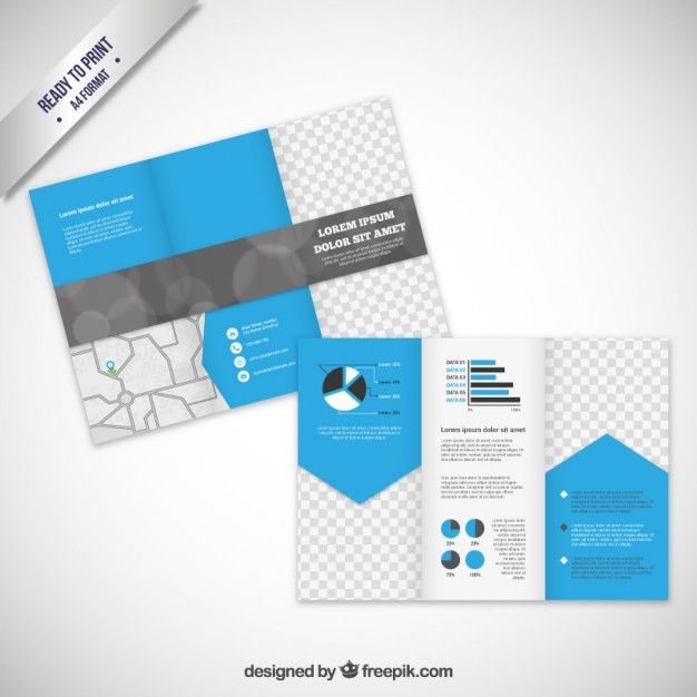 free trifold template