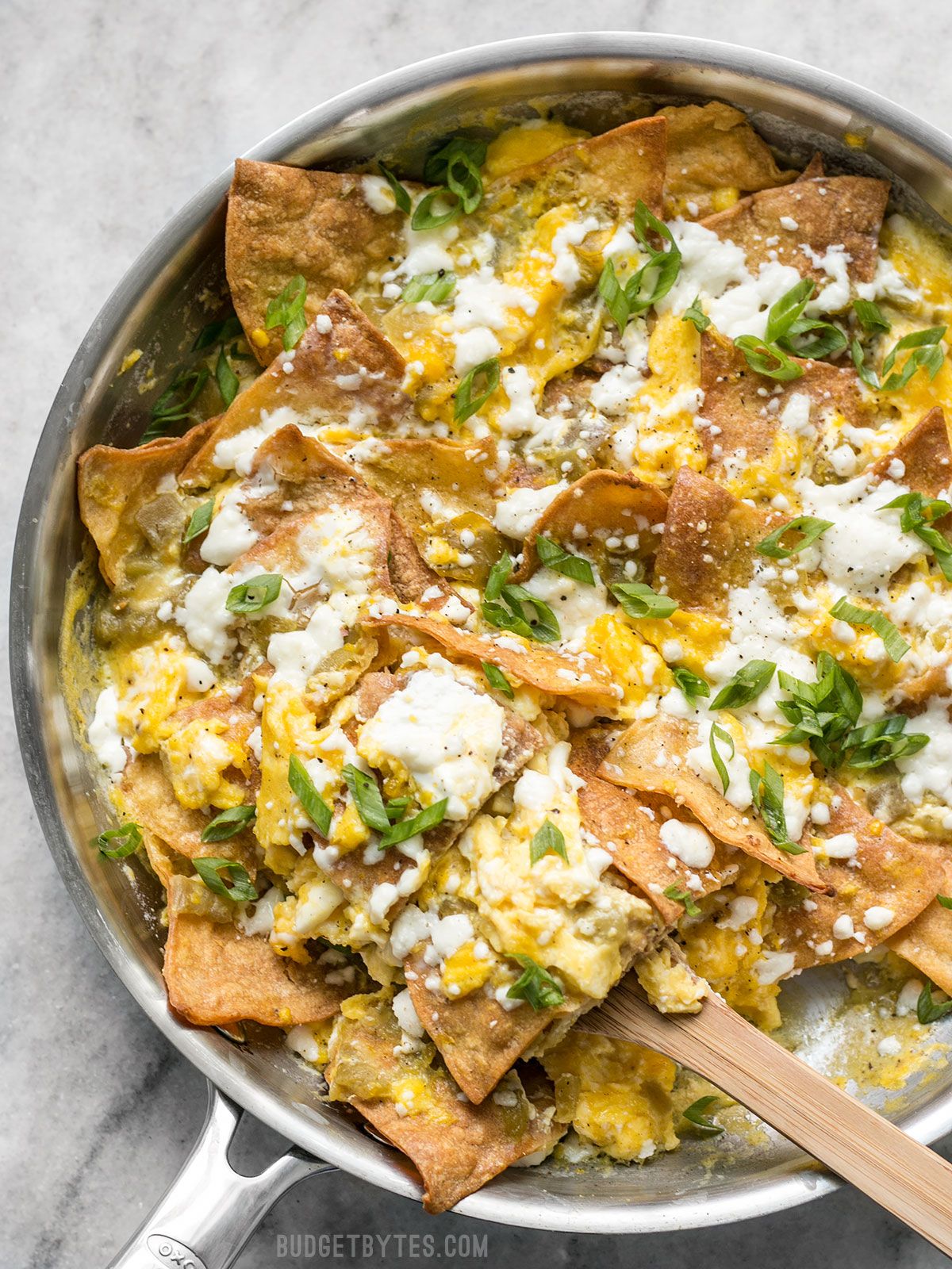 Green Chile Migas - Easy Breakfast or Brunch - Bud Green Chile Migas - Easy Breakfast or Brunch - Bud