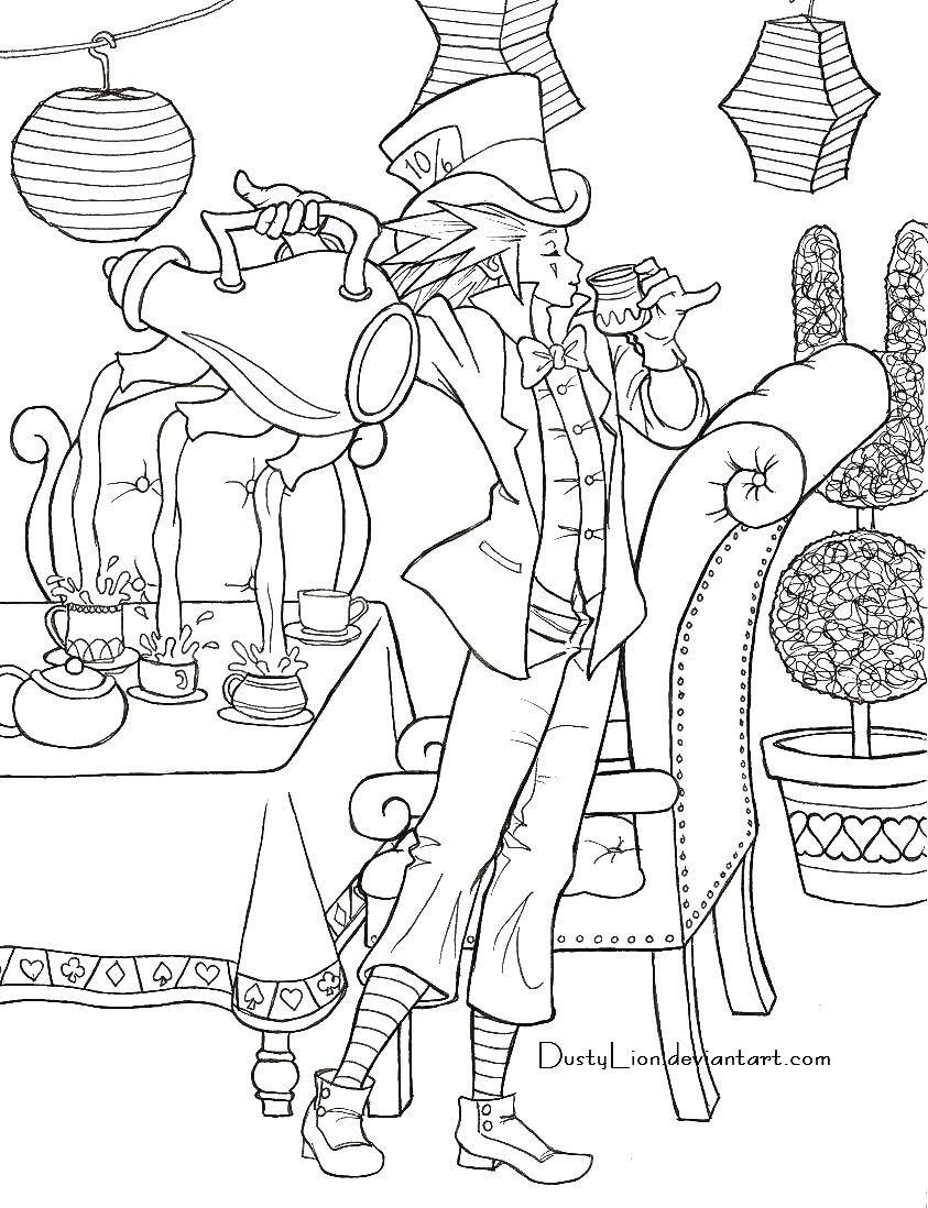 Axel The Mad Hatter By DustyLion DeviantART