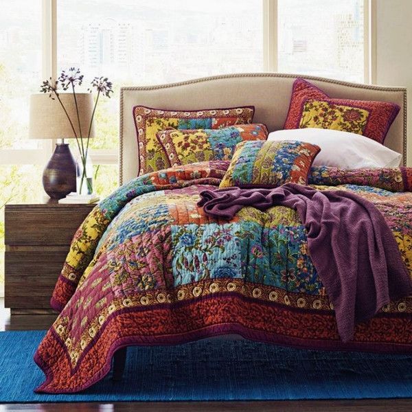 Reversible Bohemian Vibrant Fl Print 3 Piece Bed In A Bag Reversible Bohemian Vibrant Fl Print 3 Piece Bed In A Bag Let Your Bedroom Blossom Into Serene And Stylish E With These Three Bedding