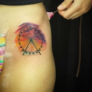 Ferris Wheel Tattoo Buscar Con Google Wheel Tattoo Body Art Tattoos Tattoos