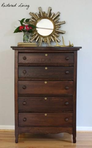 The Birds Eye Maple Dresser This was a super fun piece to