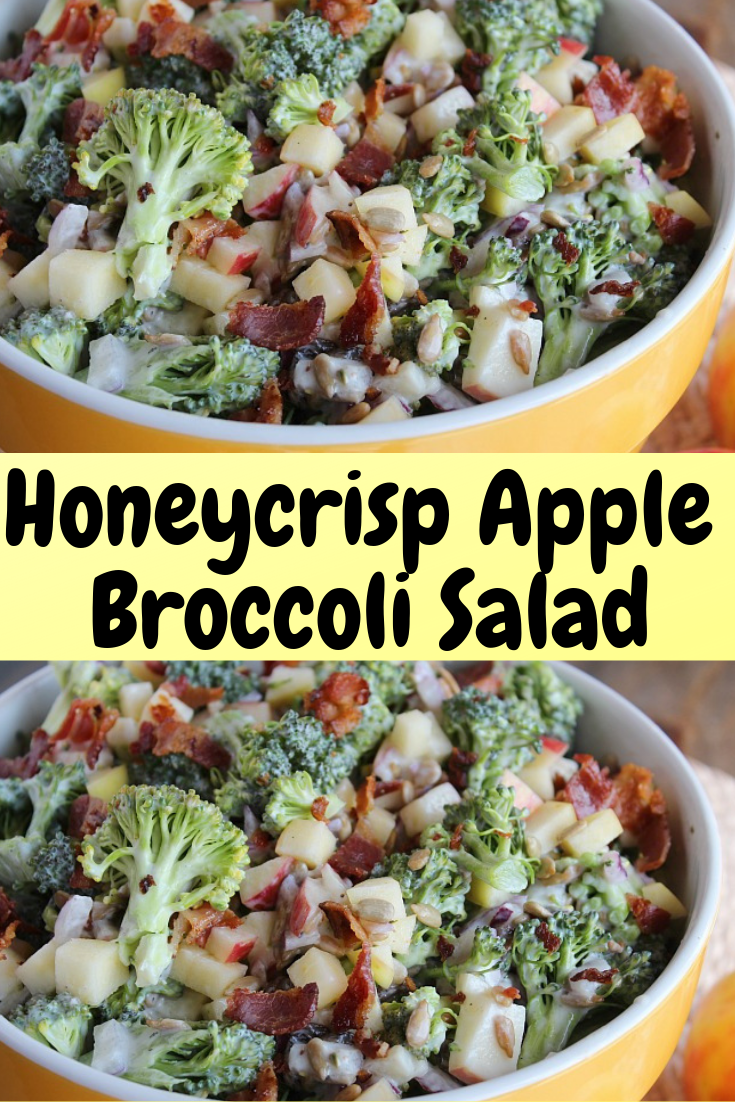 Delicious & Healthy Honeycrisp Apple & Broccoli Salad ...