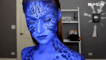 Woah. Superhero makeup, Xmen cosplay, Cosplay