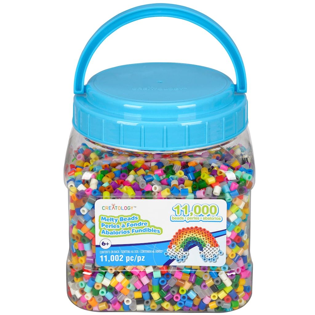 Perler Beads Assorted Multicolor Fuse Beads for Kids Crafts, 11000 pcs