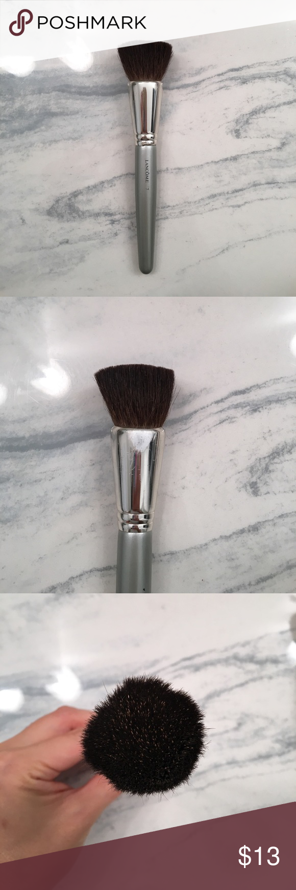 Lancôme flat top kabuki brush Lancôme flat top kabuki face