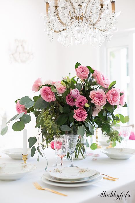 Simple Valentine’s Day Tablescape Valentine Day Table Decorations, Decoration Table, My Funny Valentine, Valentine Quotes, Valentine Ideas, White Table Settings, Outdoor Settings, Valentines Day Dinner, Valentine's Day